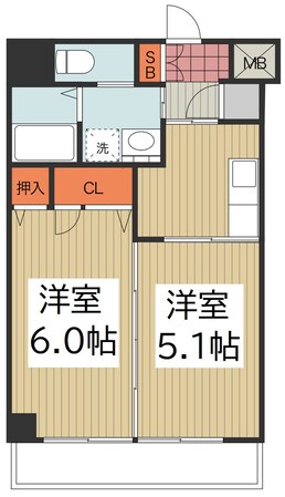 ザ　イースト　スクエアの物件間取画像